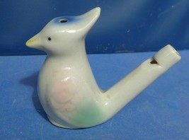 Ceramic Bird Whistle Cardinal Water Warbler Children Toys Musical Instrument - £3.18 GBP