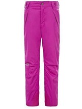 The North Face Freedom Magenta Purple Insulated Snow Ski Pants Girls XL 18 - £55.41 GBP