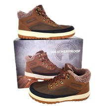 Weatherproof Sneaker Boots Men&#39;s 10 Slope Memory Foam Lace-up Outdoor Shoes - £40.35 GBP