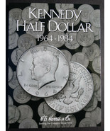 He Harris Kennedy Half Dollars Coin Folder 1964-1984 Number 1 Album Book... - £7.47 GBP
