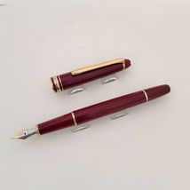 Montblanc Meisterstuck 144 Bordeaux Fountain Pen, Made in Germany - £327.39 GBP