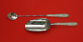 Southern Rose by Manchester Sterling Silver Bar Set 2pc HHWS  Custom Made - £115.73 GBP