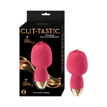 Clit-Tastic Intense Dual Massager Coral - $67.14