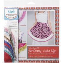 Ammees Babies EDGIT-E116 Edgit Piercing Crochet Hook and Book Set, Just ... - $17.99