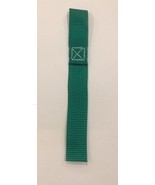 Winch Hook Pull Strap 8 inch Green Single Loop - $17.99 CAD
