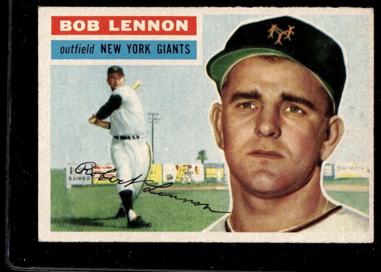 Primary image for 1956 Topps #104b Bob Lennon B104R2 VG-EX
