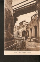 Old unposted Italian postcard Italy Roma Castel S. Angelo Interno Castle by STA - £4.90 GBP