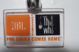 The Who Glo Gear Pennant JBL The Sound Comes Home Collectible Townsend NM Vintag - £10.00 GBP