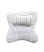 Bath Pillow Non Slip Bathtub Pillow Home Spa Cushion With 6 Suction Cups - £19.63 GBP