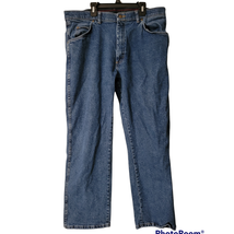 Men&#39;s Classic Wrangler Regular Fit Straight Leg Denim Jeans 36x30 - £15.03 GBP