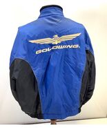 Blue Black Honda Goldwing Embroidered Motorcycle Jacket Mens Size 2XL - $1,094.24 MXN