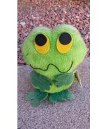 Vintage 1975 Wallace BERRIE FROG Plush RIBBIT - $19.00