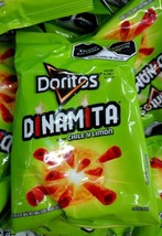 4X SABRITAS DORITOS DINAMITA CHILE LIMON / CHILI &amp; LIME FLAVOR - 4 BAGS ... - $13.78