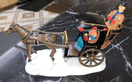 Lemax Hanson Cab Horse &amp; Carriage Village Collection 2000 - £19.28 GBP