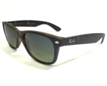 Ray-Ban Sunglasses RB2132 NEW WAYFARER 894/76 Matte Tortoise Frames Gree... - £97.51 GBP