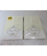 2 Pom Pom at Home Hilde Mathilde Euro Shams Ruffled Ivory - $164.05 CAD