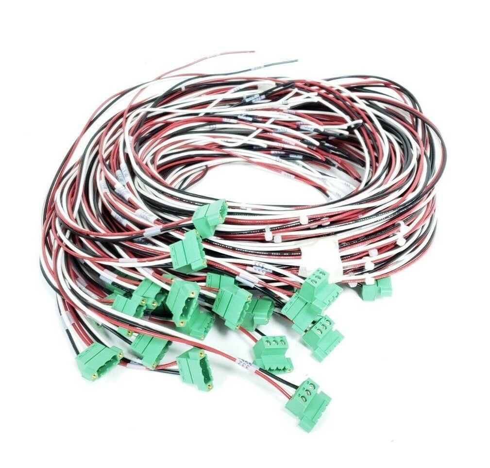 LOT OF 25 NEW WEATHERFORD 2063870 VSD-AMP, AI 2 , 3 1 TO IP CABLE ASSEMBLIES - £306.04 GBP