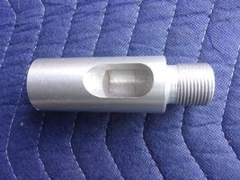 Marine Boat 4" aluminum Male-Female 1″-14 Ferrule Antenna Extension - $14.80