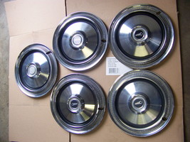 1975 1976 Plymouth 76 - 79 Volare Road Runner 14&quot; Hubcaps Oem (5) #3580408 - £92.06 GBP