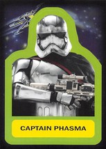 2015 Topps Star Wars Journey To The Force Awakens Sticker #S10 Captain Phasma - £0.69 GBP