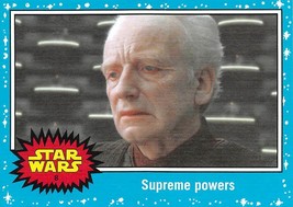 2015 Topps Star Wars Journey To The Force Awakens #8 Supreme Powers  - £0.70 GBP