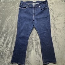 Levis Classic Bootcut Women&#39;s Jeans Mid Rise Blue Dark Wash Size 14 - $524.72 MXN