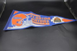 Florida Gators National Champions Sec Ncaa Vintage Felt Pennant 1/8/07 29by 12 - £6.57 GBP