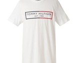 TOMMY HILFIGER MEN&#39;S SLEEPWEAR S/S CREW T-SHIRT SIZE XL NEW 09T4170-100 - $19.79