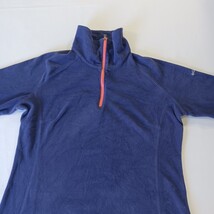 Columbia AL6389 Women's L Purple 1/4 Zip Pullover Glacial Fleece III Sweatshirt image 14