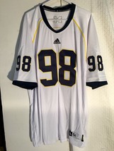 Adidas Authentic NCAA Jersey Michigan Wolverines #98 White sz 56 - £33.62 GBP