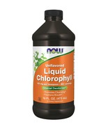 Liquid Chlorophyll Mint 16 oz - CLEANSE DETOX, BREATH DEODORIZER Now Foods - $28.78 CAD