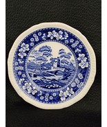 2 Spode Blue Italian Bread Plate - Spode Design Made in England 6.25&quot; - £18.34 GBP
