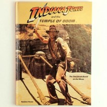 Indiana Jones and the Temple of Doom Storybook Based On Movie 1984 Collectible