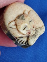 Meow VERY LARGE 15 Grams Original CAT Hand made 925 Sterling Silver Pendant - $280.25
