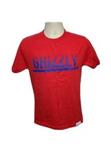 Diamond Grizzly Griptape Adult Small Red TShirt - £15.76 GBP