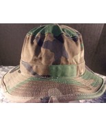 NWOT MADE IN USA HAT SUN HOT WEATHER BOONIE JUNGLE TYPE II WOODLAND BDU ... - $395.55 MXN