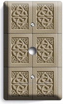 CELTIC TRINITY KNOT IRISH TILE DESIGN LIGHT DIMMER CABLE WALL PLATES ROO... - $185.64 MXN