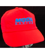 Vtg MOOG Racing Hat - Snapback - Neon Red Cap - USA - Stylemaster - $501.34 MXN