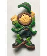 Vintage Hallmark Cards Kitschy Irish Leprechaun Pin Brooch St Patrick’s Day - $168.17 MXN