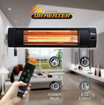 Dr Infrared Heater DR-238 Indoor Outdoor Patio Heater with Remote, 1500W - £98.18 GBP