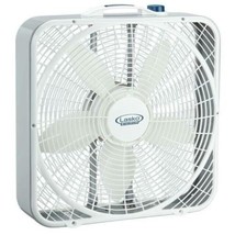 Lasko - 3720 - 20&quot; Weather-Shield Performance Box Fan with 3 Speeds - White - £55.26 GBP