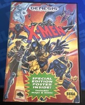 X-Men (Sega Genesis, 1993) Complete With Manual! CIB! NO POSTER! - £19.47 GBP