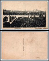 LUXEMBOURG Postcard - Pont Adolphe et Boulevard B30 - £2.31 GBP