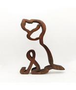 The Beagle, minimal handmade wooden art - £21.25 GBP