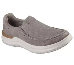 SKECHERS Hasting-Vigo 205366 Taupe Relaxed Fit Sneaker Shoes WIDE Light ... - €64,18 EUR