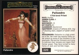 1991 TSR AD&amp;D Gold Border RPG Fantasy Art Card #320 Evil Cleric / Brom Art - £5.53 GBP