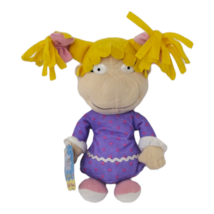 Nickelodeon Rugrats Bean Bag Friends Bedtime Angelica Plush 7&quot; Mattel 1998 - £10.05 GBP