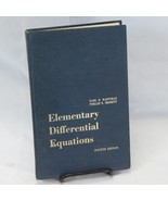 Elementary Differential Equations Earl Rainville  Phillip Bedient HC 4th... - £34.70 GBP