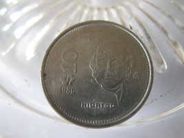 (FC-336) 1986 Mexico: 10 Pesos - £0.78 GBP