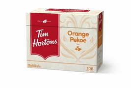 2 X Boxes Tim Hortons Orange Pekoe Tea 108 Tea Bags Each -Canada- Free Shipping - £24.12 GBP